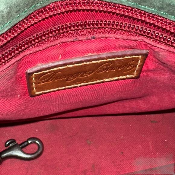 Vintage Dooney & Bourke Florentine Leather Small Crossbody Bag – Saddle Brown - Picture 7 of 7